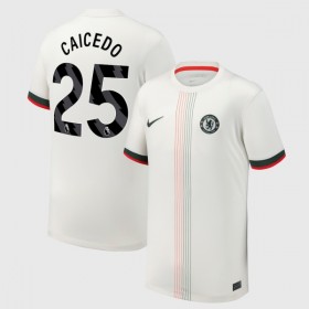 Camiseta de fútbol Chelsea Caicedo 25 2ª equipación 2025-26